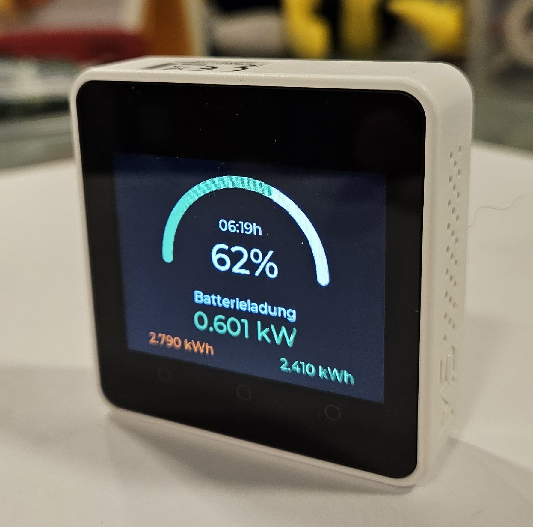 PVvis Display Batterie