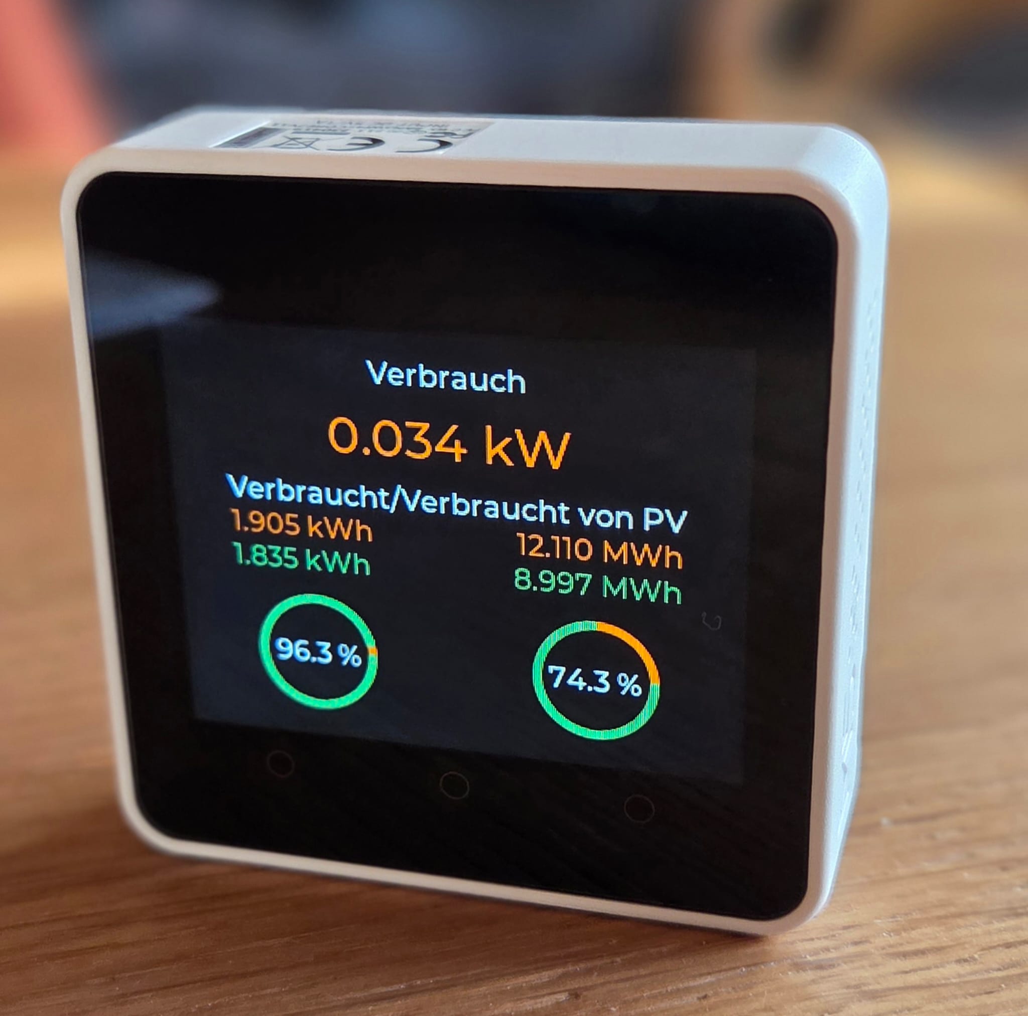 PVvis Display S - Hausverbrauch